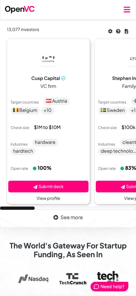 Openvc screenshots 2