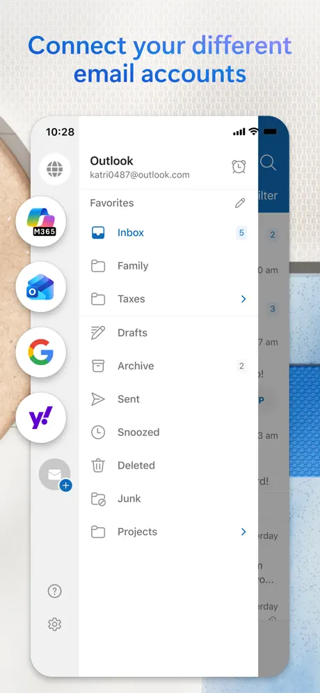 Outlook screenshots 2