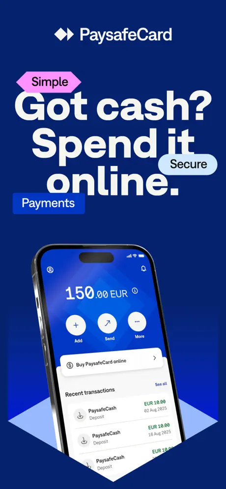 paysafecard screenshots 1