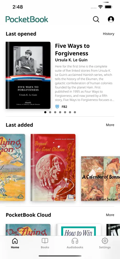 PocketBook Cloud Library screenshots 1