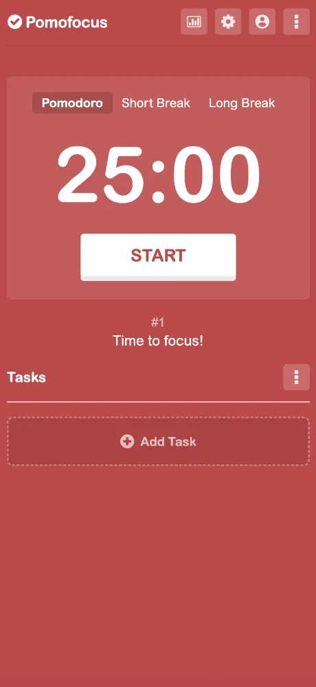 Pomofocus screenshots 1