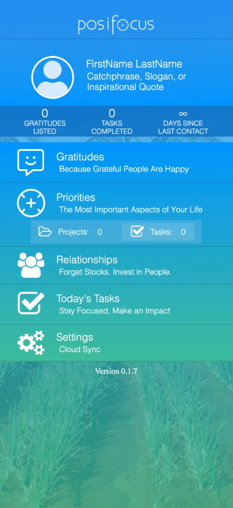 Posifocus screenshots 1