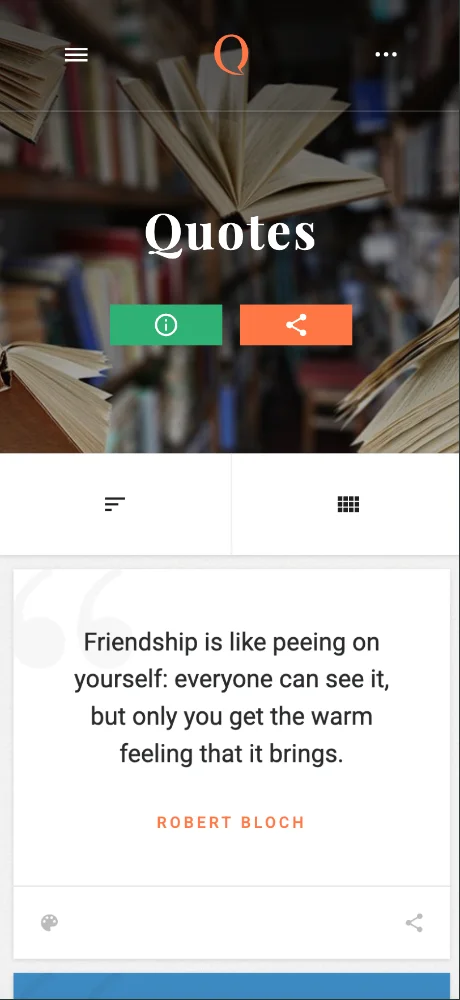 Quotery screenshots 2