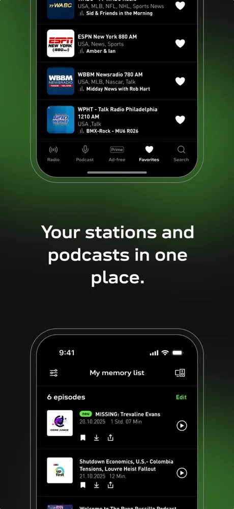 Radio.net screenshots 4