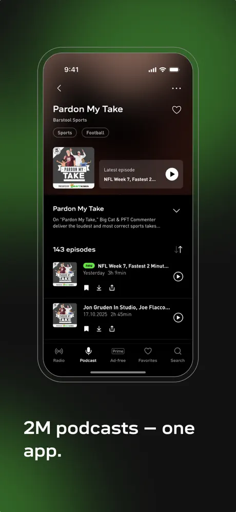 Radio.net screenshots 5