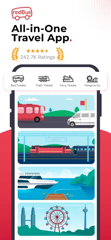 redBus screenshots 1
