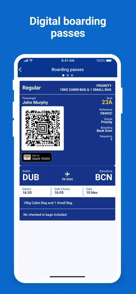 Ryanair screenshots 3