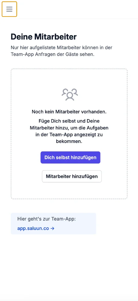 Saluun Dashboard screenshots 2