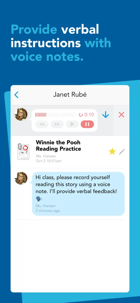 Showbie screenshots 4