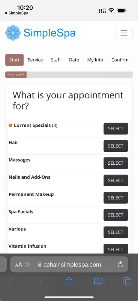SimpleSpa screenshots 4
