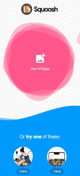 Squoosh screenshots 1