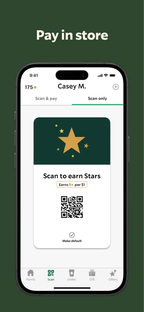 Starbucks screenshot 2