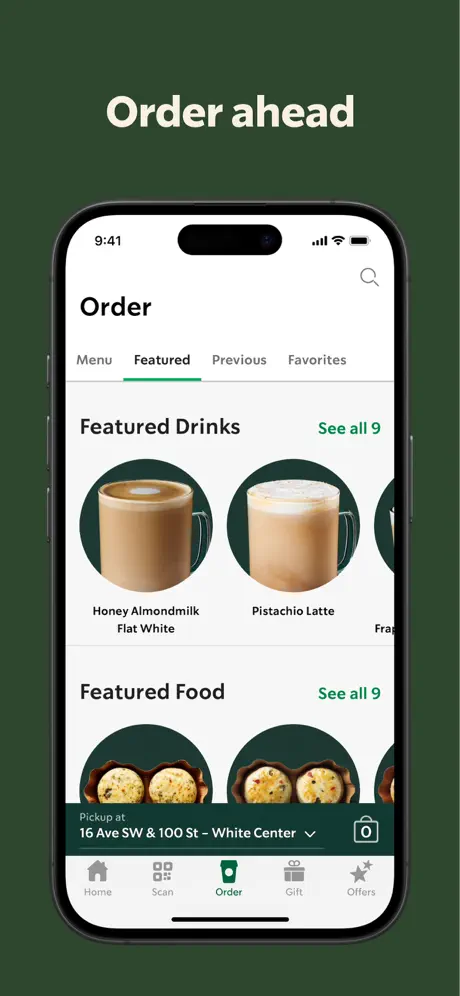 Starbucks screenshot 3