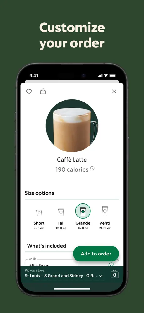 Starbucks screenshot 4
