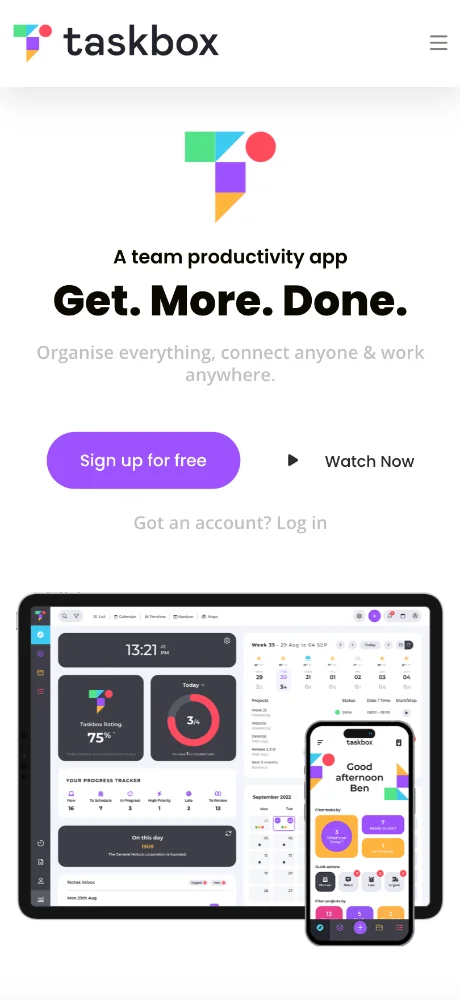 Taskbox screenshots 3