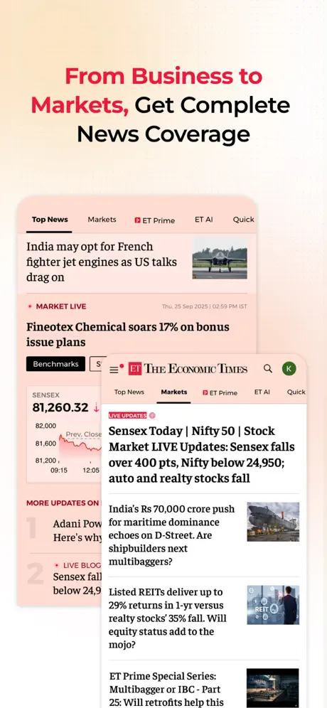 The Economic Times screenshots 2