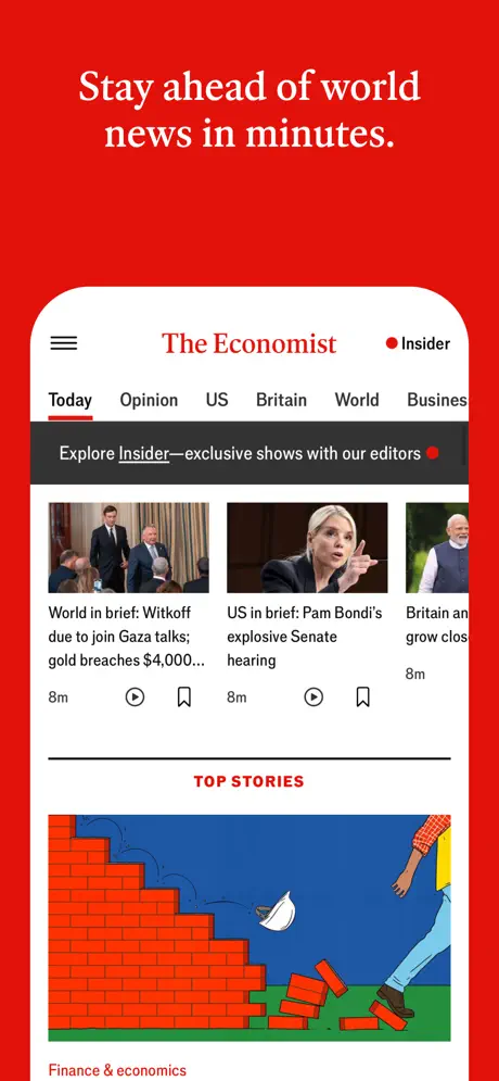 The Economist screenshots 1