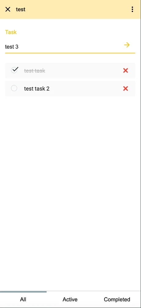 Tudú list screenshots 1