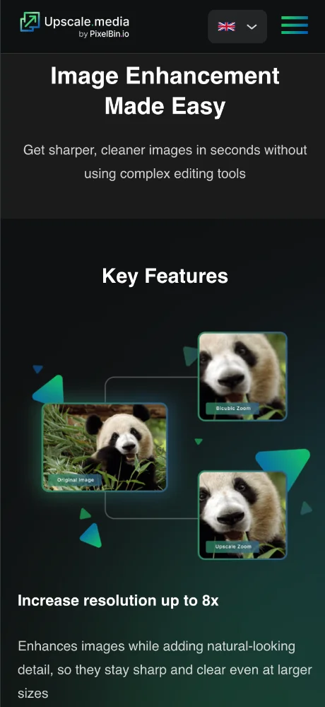 Upscale media screenshots 4