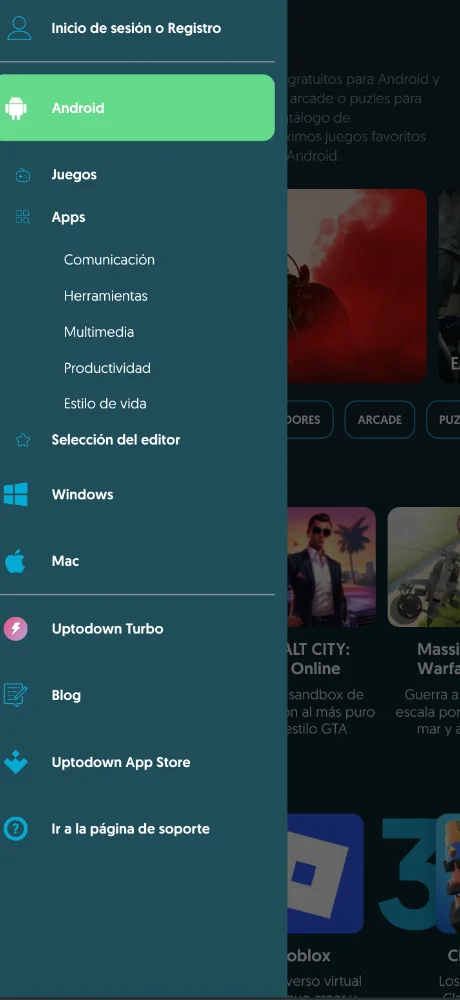 Uptodown screenshots 3