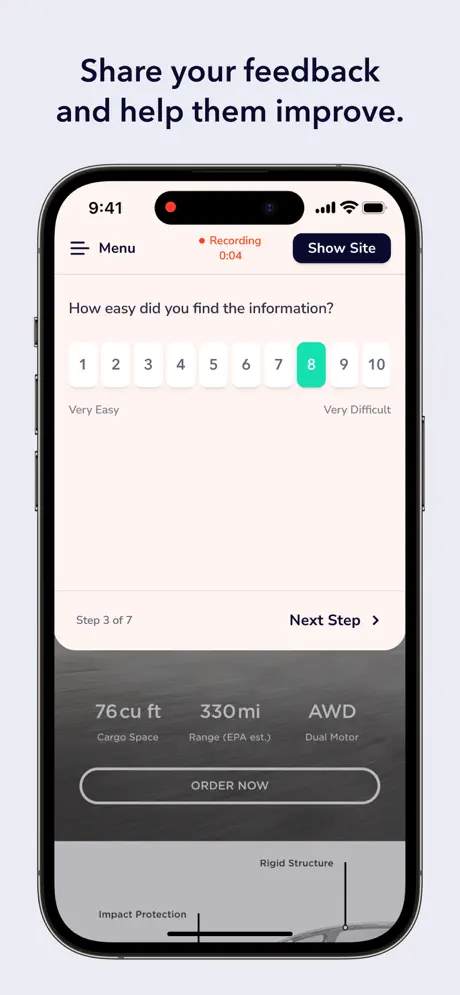 Userbrain Dashboard screenshots 4