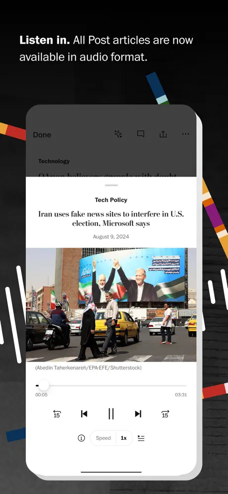 Washington Post screenshots 5