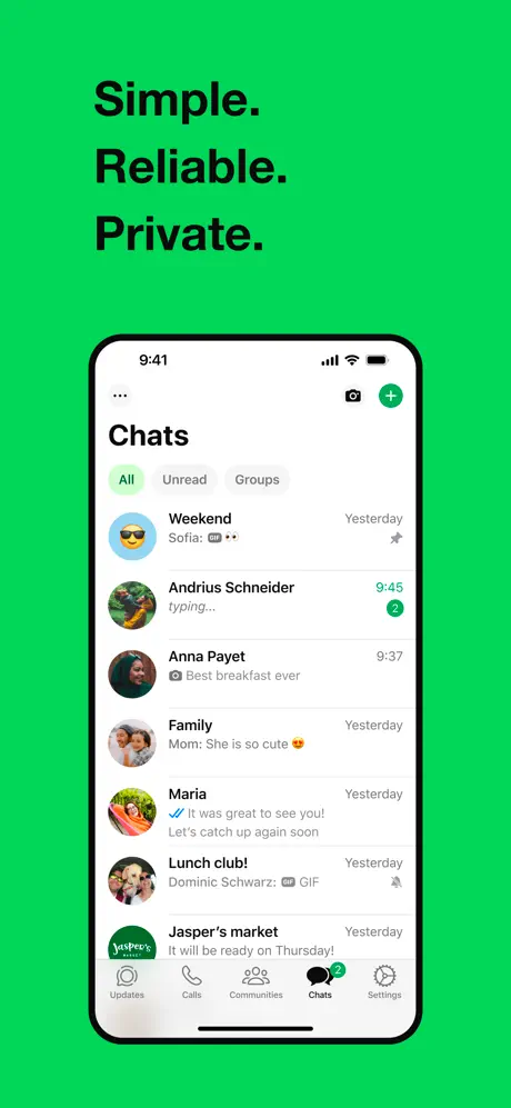 Whats App screenshots 1