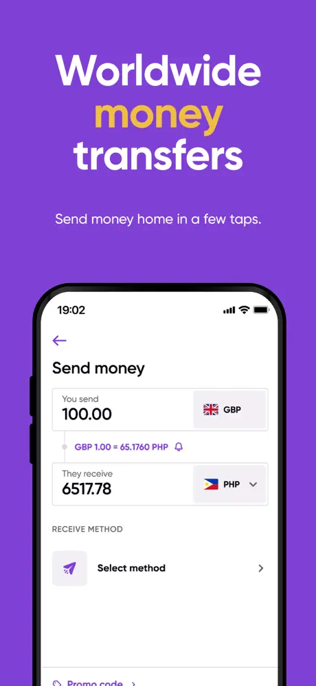 WorldRemit screenshots 1