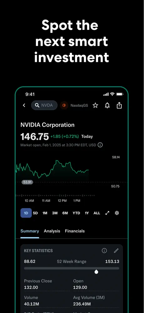 Yahoo Finance screenshots 3