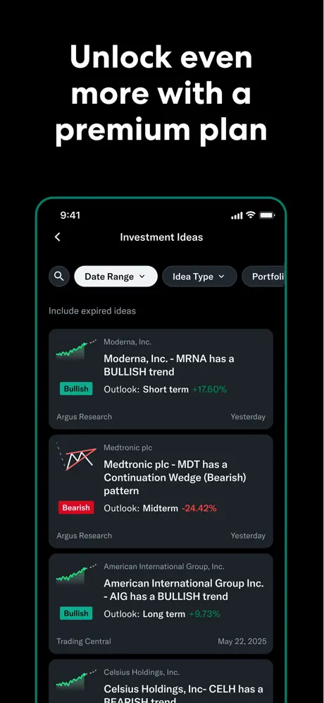 Yahoo Finance screenshots 5